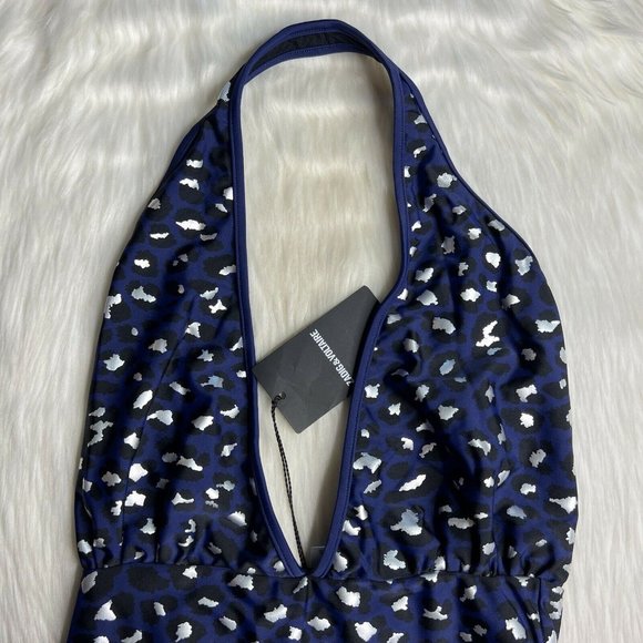 Zadig & Voltaire Size 38 / US 6 Maillot Leopard One Piece Swimsuit - Picture 2 of 11